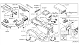 Diagram for Infiniti Cup Holder - 68961-1MA0A