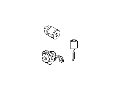 Infiniti Ignition Lock Cylinder - 99810-3LZ1A