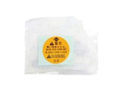 Infiniti 21435-89960 Label-Caution,Radiator
