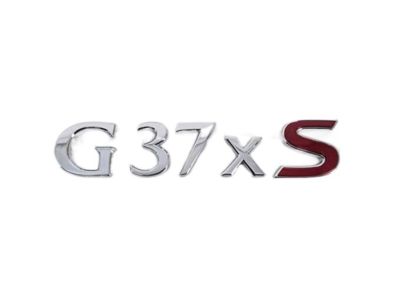 2010 Infiniti G37 Emblem - 84894-JU40D
