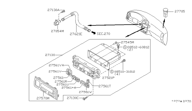 1997 Infiniti QX4 Control Unit Diagram 2
