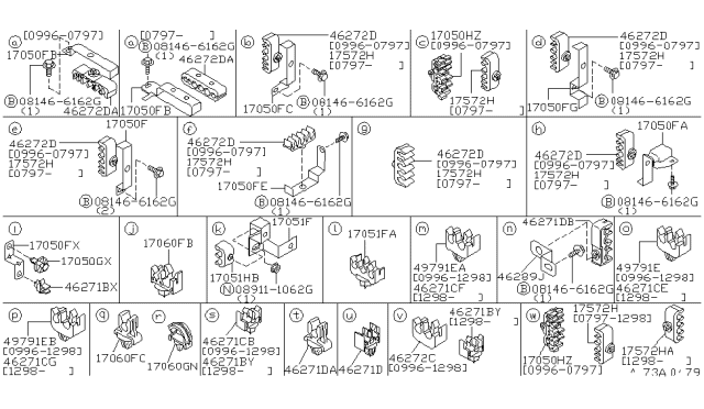 1999 Infiniti QX4 Fuel Piping Diagram 1