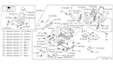 Diagram for Infiniti Q45 Seat Motor - 87402-75U00