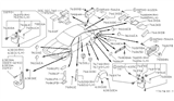 Diagram for Infiniti QX56 Body Mount Hole Plug - 01658-00421