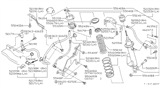 Diagram for Infiniti Body Mount Hole Plug - 24253-M9400