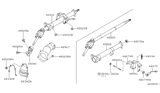 Diagram for Infiniti I35 Steering Column Cover - 48981-2Y900