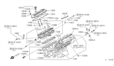 Diagram for Infiniti M30 Cylinder Head - 11090-85E00