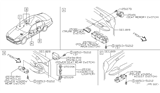Diagram for 2003 Infiniti Q45 Seat Switch - 25494-AG000