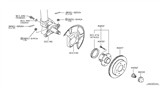 Diagram for 2004 Infiniti Q45 Wheel Bearing - 40200-AR000