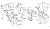 Diagram for Infiniti M37 Fuel Tank Lock Ring - 17342-CE800