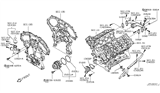 Diagram for 2020 Infiniti Q50 Thermostat Gasket - 11062-5CA1A