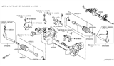 Diagram for Infiniti Steering Gear Box - 49200-6HL2A