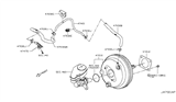 Diagram for Infiniti Q40 Brake Booster Vacuum Hose - 47474-JK62A
