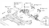 Diagram for Infiniti Q60 Steering Gear Box - 49004-5CB1A