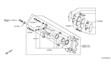 Diagram for Infiniti Q50 Brake Pad Set - D4060-4GH0A