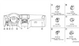 Diagram for 2008 Infiniti G35 Ignition Switch - 25150-JK60A