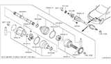 Diagram for Infiniti Q40 Axle Shaft - 39101-JK50B