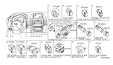 Diagram for 2010 Infiniti QX56 Dimmer Switch - 25190-ZQ10A