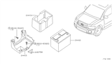 Diagram for Infiniti QX56 Car Batteries - 24410-8S100