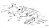 Diagram for Infiniti QX60 Fuel Injector O-Ring - 16618-8J00A