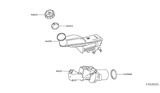 Diagram for Infiniti QX30 Brake Master Cylinder - 46010-5DA9B