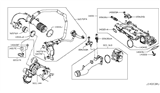 Diagram for Infiniti Q50 Throttle Body Gasket - 14035-HG00D