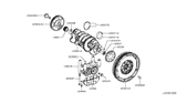 Diagram for Infiniti QX30 Engine Main Bearing - 12231-HG00A