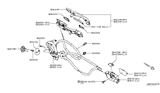 Diagram for Infiniti Door Latch Assembly - 80500-5CH0A