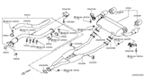 Diagram for Infiniti Q50 Muffler Hanger Straps - 20651-1MT0A