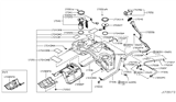 Diagram for Infiniti FX37 Fuel Filler Hose - 17228-JK600