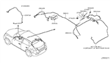 Diagram for 2009 Infiniti EX35 Antenna - 25975-1BY1A