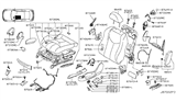 Diagram for Infiniti G37 Seat Cover - 87370-1NG0C