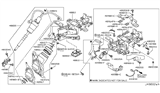 Diagram for Infiniti G25 Steering Shaft - 48080-EG000