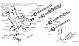Diagram for Infiniti Q70L Exhaust Valve - 13202-1LA0C