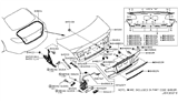 Diagram for Infiniti Q70 Tailgate Lift Support - 84430-1PM0C