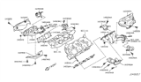Diagram for 2008 Infiniti G35 Exhaust Manifold - 14002-EY00A