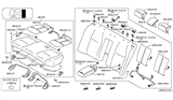 Diagram for Infiniti Q70 Seat Cushion - 88311-1ME0A
