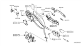 Diagram for Infiniti Q70 Door Latch Assembly - 82502-1PM0A