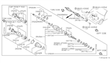 Diagram for 1993 Infiniti G20 Axle Shaft - 39204-53J02