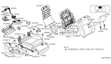 Diagram for Infiniti M35 Seat Cover - 87620-EH02B
