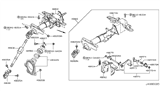 Diagram for Infiniti FX45 Rack and Pinion Boot - 48950-CG000