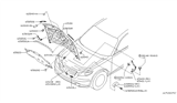 Diagram for 2008 Infiniti FX35 Lift Support - 65470-CG80A
