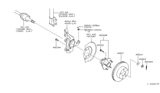 Diagram for Infiniti Wheel Bearing - 40202-CG110