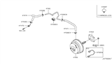 Diagram for Infiniti FX35 Brake Booster Vacuum Hose - 47474-CG000