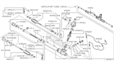 Diagram for 1997 Infiniti I30 Steering Gear Box - 49220-0L700