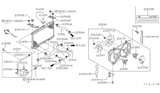 Diagram for Infiniti I35 Radiator fan - 21486-1L000