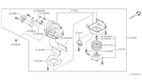 Diagram for Infiniti Blower Motor Resistor - 27150-0E001