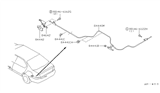 Diagram for Infiniti Fuel Door Release Cable - 84650-3J600