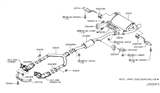 Diagram for 2005 Infiniti G35 Exhaust Pipe - 20300-AM800