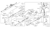 Diagram for Infiniti M45 Tie Rod End - 48521-CR925